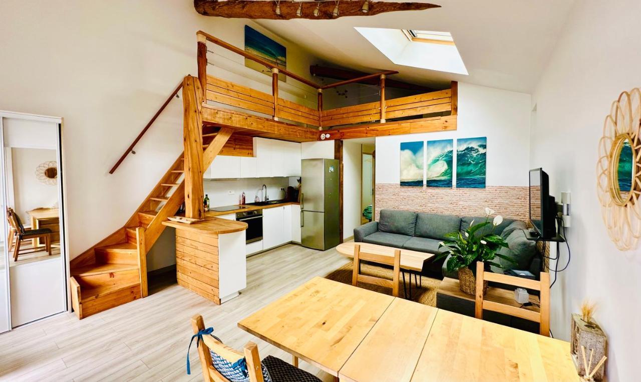 Sunny - Charmant Duplex Avec Terrasse Privative Tosse Exterior photo
